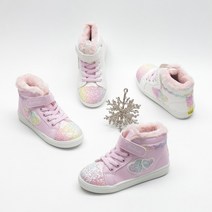 주호슈즈 바니비 구름이 털 운동화 부츠 아동 여아 키즈 초등 발편한 방한화 미끄럼방지 선물