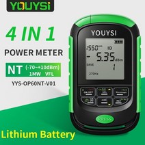 광파워 미터 메타 광섬유 케이블 테스터 Mini 4 in 1 다기능 광 Visual, NT-1mw 5KM