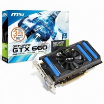 중고 (MSI) 지포스 GTX660 OC D5 2GB