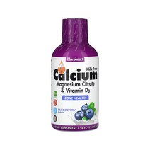 블루보넷 칼슘 마그네슘 시트레이트 & 비타민D3 473ml, 딸기