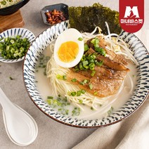 일본라멘 맛집 다케다 장인의 돈코츠라멘 6인세트(생면6팩+육수6팩+마파라유6팩)