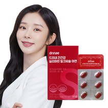 드리내 간건강 실리마린 밀크씨슬 아연 1박스 (1개월분), 30정
