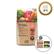 [공식] ANF 식스프리 플러스 강아지 사료 모음 (1.8kg 5.6kg 소고기/연어 양고기/쌀 연어흰살생선 오리/연어), ANF독 캔 랜덤2개+ANF독 샘플5개+러브미1개, ANF 독 식스프리 플러스 소고기/연어 5.6kg