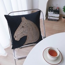 포니벨벳 쿠션커버