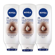 3개세트 니베아 코코아버터 인샤워 바디로션 400ml NIVEA Cocoa cream in shower body
