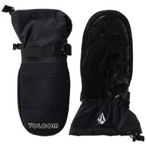 Volcom 남성용 브라이튼 스노우보드 장갑 블랙 S3, X-Small