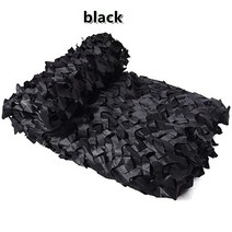 야외 블랙 블루 그린 사막 베이지 육군 위장 자동차 텐트 그물 캠핑 하이킹 사냥 천막, BLACK+4mx6m
