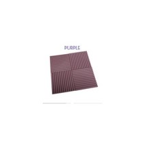 차음 시트 흡음판 방음 보드 블럭 벽 스튜디오 시트지, 50pcs(Best prices), Purple