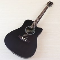 방음재 소음방지 41 인치 탄소 섬유 기타 6 현 어쿠스틱 블랙 컬러 포크 솔리드 스프루스 우드 탑, 01 Model 1_01 41 인치