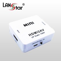레트로게임기 TV연결 VGA RCA 컴포넌트 컴포지트 변환 HDMI to AV 컨버터 NA-2타입 3선, PA-HDMI2AV