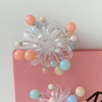 [마물샵] 여름 고무줄머리끈 자국 안남는 전화기줄