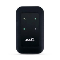 와이파이에그 휴대용와이파이 lte 라우터 데이터에그 와이파이 리피터 4G LTE 신호 증폭기 네트워크 익스텐더 어댑터 모뎀 동글 휴대용 MIFIs SIM, [01] black