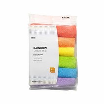 셀럽하우스 FROG 레인보우 극세사행주(6P) 만능요술행주, 기본상품, 기본상품