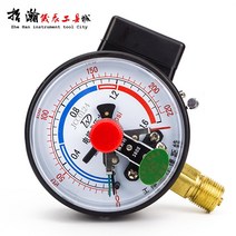 차압계 압력계 고정밀 전기접점압력계 yx-150 진공압력계 음압계 1.6, 10mpa(100kg), 1개