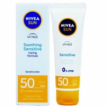 니베아 선 페이스 수딩 센시티브 선크림 SPF 50+, 리베라1103 본상품선택