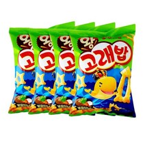 pdg# 왕고래밥 56g 4개 봉지 과자 맛있는 바삭한 안주 봉지과자 오리온과자 바삭한과자, IL옵션상품선택IL옵션