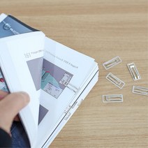 대학생 전공서적 북마크 독서클립 10개 심플한 체크포인트 문구용품 북다트 집게 감성
