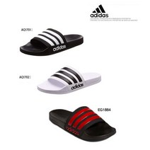 아디다스 로고 삼선 슬리퍼 아딜렛
