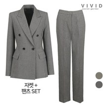 비비드시크릿가너 VIVID SET 여성 정장자켓+정장팬츠 세트