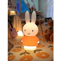 옷 입은 미피 조명 침실 실내 무드등 조명 램프, 파랑색