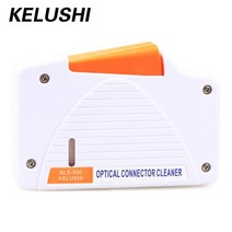 광케이블 광접속기 KELUSHI-광섬유 커넥터 클리너 카세트 릴 클리닝 FC/SC/ST/LC 커넥터용 500 회 이상, white