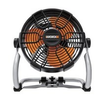 WORX 20V 충전 선풍기 베어툴 WX095.9, 블랙