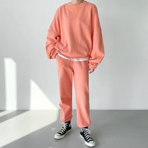 오버록 스웨트 조거set