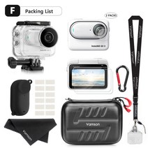 고프로케이스 고프로가방 고프로악세사리 용 방수 케이스 하우징 다이빙 보호 카메라 수중 커버 액세서리, 6.F