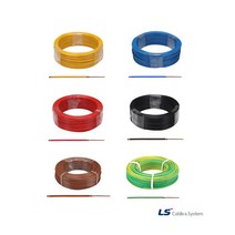 LS HFIX 2.5SQ 300M 난연소재 전선 전기선 소방자제 단선, 초록, 1개