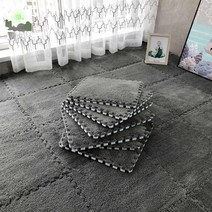 베란다 체크 침대 모던 털 거실 타일 인테리어 매트 꾸미기 바닥 무늬