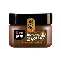 청정원 100년 전통 문옥례 된장 450g 엄마손맛 엄마반찬 한식 두부요리 저녁식사 찌개메뉴, 1개