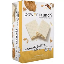 파워크런치 프로틴 에너지바 피넛버터크림 5개입, '