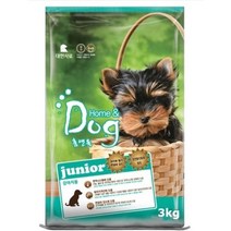 홈앤독 애견사료 주니어 3kg, 1개