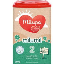 독일 밀루파 Milupa Milumil 2 6개월부터 밀루밀 2단계 아기분유 800g, 1팩