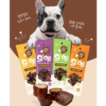 강아지 간식 쫄깃한 져키 훈련용 칭찬용 맛있는 영야간식 오예20g, 1개, 소고기+치즈