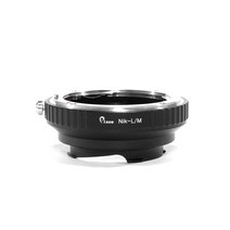 Pixco 카메라 어댑터 슈트 니콘 렌즈 라이카 M M9-P MP M3 M8 M7 M5 M6 Ricoh GXR-M A12, 한개옵션0