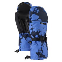 버튼 BURTON 여성용 표준 프로파일 벙어리 장갑 정품보장, Amparo Blue Camellia