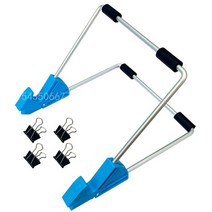 도광판 그리기 도구 미니 라이트 패드 스탠드 조절 라이트 박스 태블릿 스탠드 홀더 a4 led 트레이싱 박스 페인팅 도구 액세서리 키트, 푸른, 라이트 패드 스탠드.클립