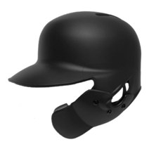 엑스필더 초경량 무광 외귀 MLB 스타일 검투사 헬멧 BK 블랙 마우스가드 탈착 가능, 좌타자용(마우스가드포함)-M