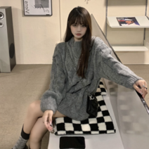 고비캐시미어 니트 양모 울원피스