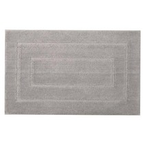 메모리 폼 부드러운 목욕 매트 미끄럼 방지 욕실 깔개 주방 욕실 바닥 용 고무 백 러너 매트, 그레이 40x6 0cm, 마이크로 화이버