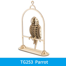 3D 입체퍼즐 puzzle 나무 조립 만들기 동물 나무 퍼즐 게임 조립 장난감 선물, tg253