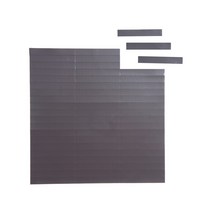 고무자석 스티커자석 고무조각자석 전단지자석 두께1 mm 100 X 15mm (60조각), 1(T)_100 × 15mm (60조각)