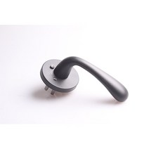 리빙이프 AFL3101 방문손잡이 블랙, 4개