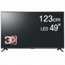 중고 LG 49인치 3D LED TV : 49LB6270