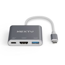 3 in 1 멀티 컨버터 C타입 to HDMI-USB3.0-PD C타입멀티컨버터 3IN1멀티컨버터 3포트 31993788EA, 쿠팡 본상품선택, 쿠팡 본상품선택