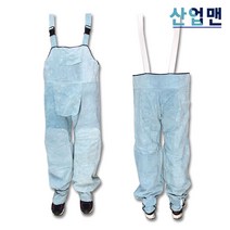 용접바지 소가죽 작업복 멜빵바지 용접복