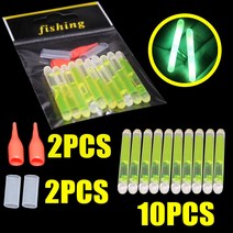 10 개/가방 4.5x40 미리메터 반딧불 낚시 플로트 형광 Lightstick 빛 밤, 04 as photo