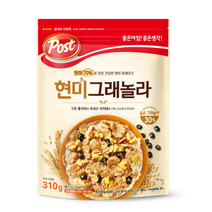 Tsm 포스트 현미 그래놀라3+1 건강한 현미 후레이크!, 310g, 4개