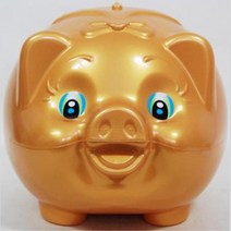 황금돼지 저금통 동전 잔돈 모금통, 1.황금돼지(왕대)